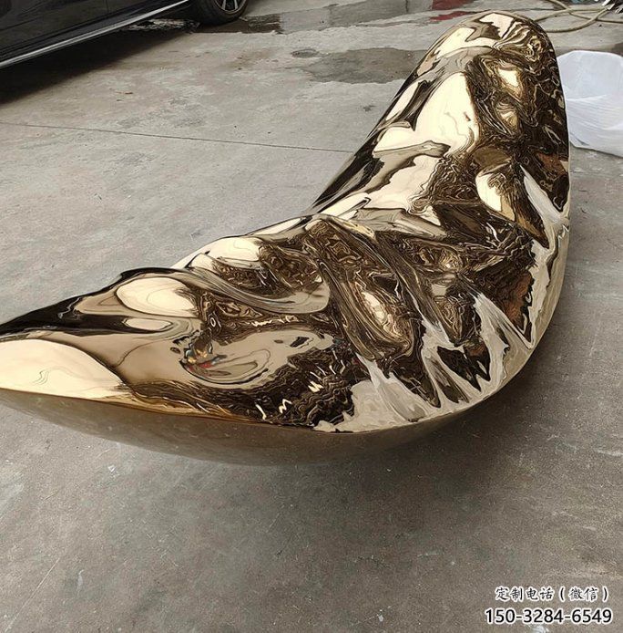 剪影船艇雕塑 噴水園林小品 餐飲店雕塑