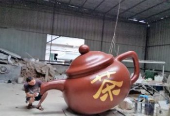 草地酒壺雕塑 現代校園小品 大型雕塑