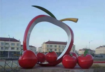 庭院紅棗雕塑 城市古銅色雕塑 瓜果小品