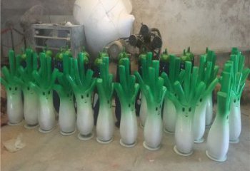 彩繪胡蘿卜雕塑 懸空餐飲店擺件 街頭雕塑