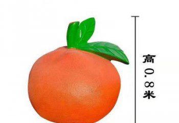 檸檬雕塑，水果仿真擺件，公園廣場雕塑 (6)