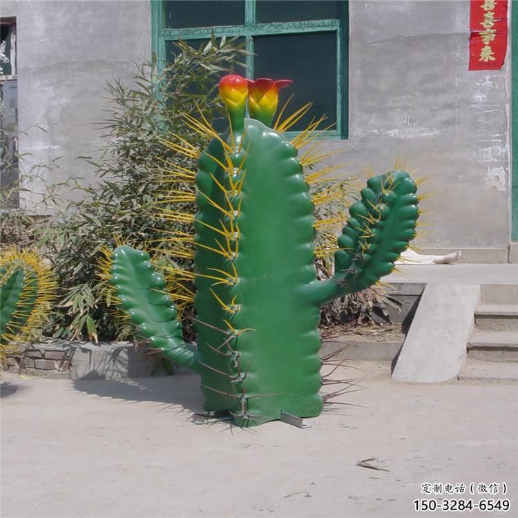 園林仙人掌雕塑 風(fēng)景區(qū)仿真雕塑 廣場小品