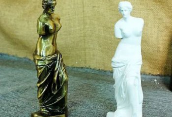 彩繪維納斯雕塑廠 懸空餐飲店西方雕塑 街頭肖像雕塑