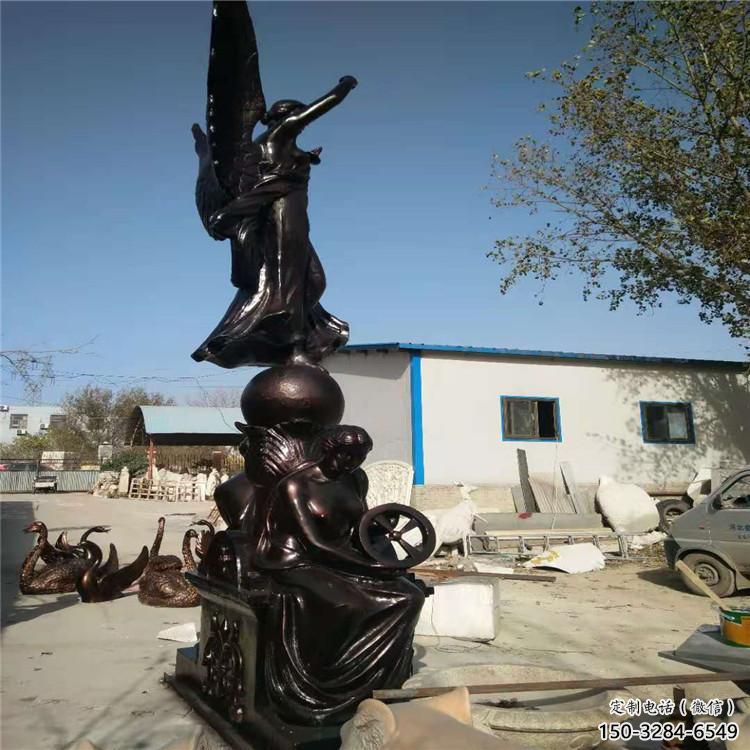 商業(yè)街耶穌雕塑 烤漆西方雕塑 彩繪人物雕塑