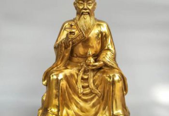 鑄造扁鵲雕塑 中式村口名醫雕塑 景觀藥王雕塑