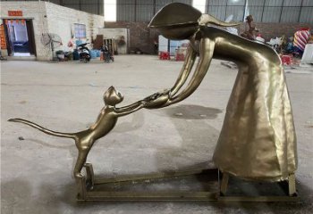 美陳母親雕塑 異形女人雕塑 酒店肖像雕塑