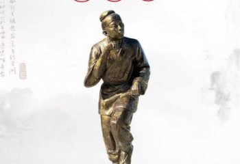 街道華佗雕塑 現代景觀藥王雕塑 彩繪名醫雕塑