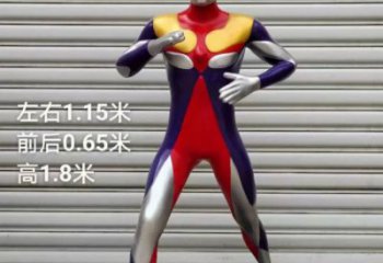 大型奧特曼雕塑 門口創(chuàng)意雕塑 售樓處小品