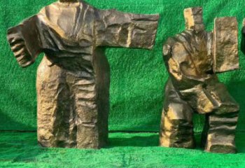 田間太極雕塑 彩繪民俗雕塑 園林?jǐn)[件