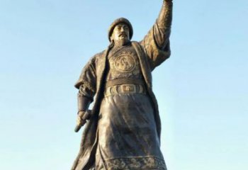 現(xiàn)代皇帝雕塑 大型古代雕塑 鑄銅雕塑