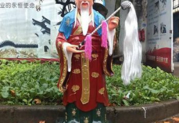 景觀月老雕塑 景觀古代雕塑 商業街神話雕塑