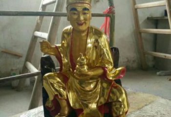 仿真濟公雕塑 寺廟佛像擺件 神話雕塑