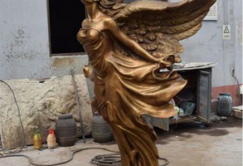 大型天使雕塑 歐式步行街擺件 彩繪卡通雕塑