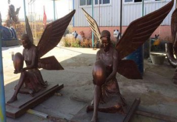 酒店天使雕塑 景觀美陳小品 現代卡通雕塑