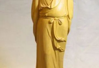 商業街李白雕塑 烤漆人物雕塑 彩繪詩人雕塑