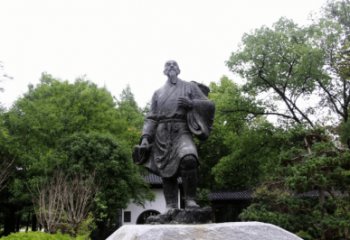 公園李時珍雕塑 戶外景觀人物雕塑 抽象名醫雕塑