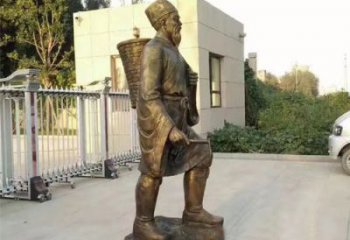 室內(nèi)李時(shí)珍雕塑 仿真景觀人物雕塑 大型名醫(yī)雕塑