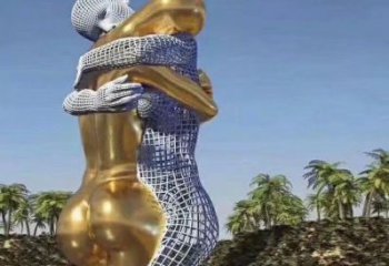 園林情侶雕塑 風(fēng)景區(qū)幸福雕塑 廣場(chǎng)小品