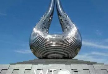 草地水珠雕塑 現(xiàn)代校園雕塑 大型雕塑