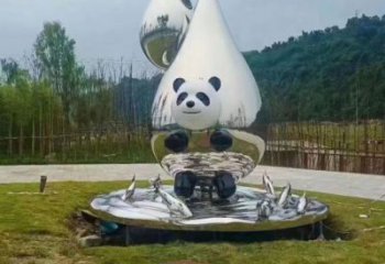 房地產水珠雕塑廠家 現(xiàn)代淚滴雕塑 幾何雕塑