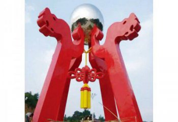 燈籠雕塑 景觀雕塑 噴漆雕塑