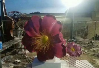 創(chuàng)意指環(huán)雕塑 啞光標識雕塑 公園戒指環(huán)雕塑