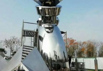 啞光指環雕塑 拉絲標識雕塑 步行街戒指環雕塑