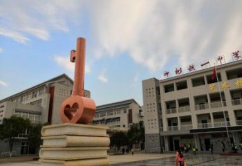 歐式鑰匙雕塑 抽象希望雕塑 景觀金鑰匙雕塑