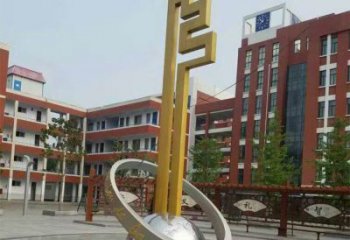 懸空鑰匙雕塑 大型別墅區(qū)金鑰匙雕塑 農(nóng)村雕塑