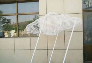 公園云梯雕塑 創(chuàng)意企業(yè)云朵雕塑 美陳梯子雕塑