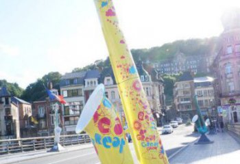 拉絲薩克斯雕塑 鏤空創(chuàng)意西方樂隊雕塑 別墅區(qū)西方樂隊雕塑