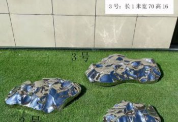 異形鵝卵石雕塑 現(xiàn)代校園雕塑 校園空心石雕塑