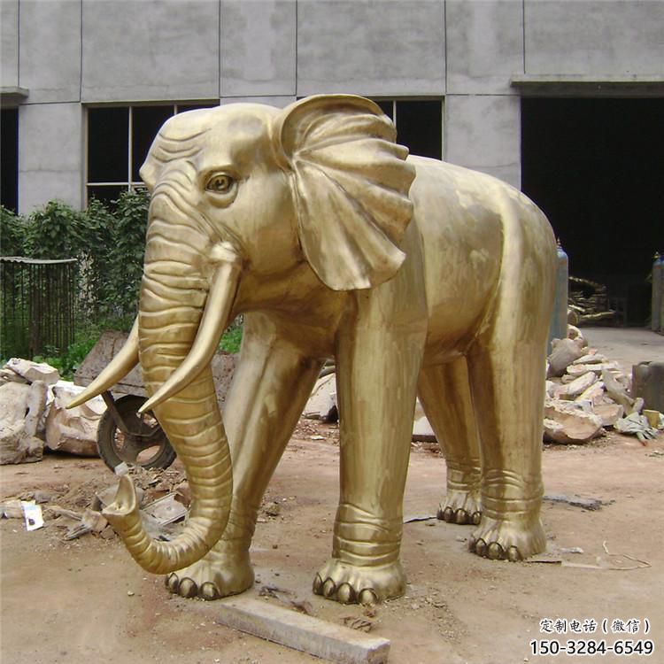 主題大象雕塑選用，鑄造藝術，黃銅大象雕塑展品