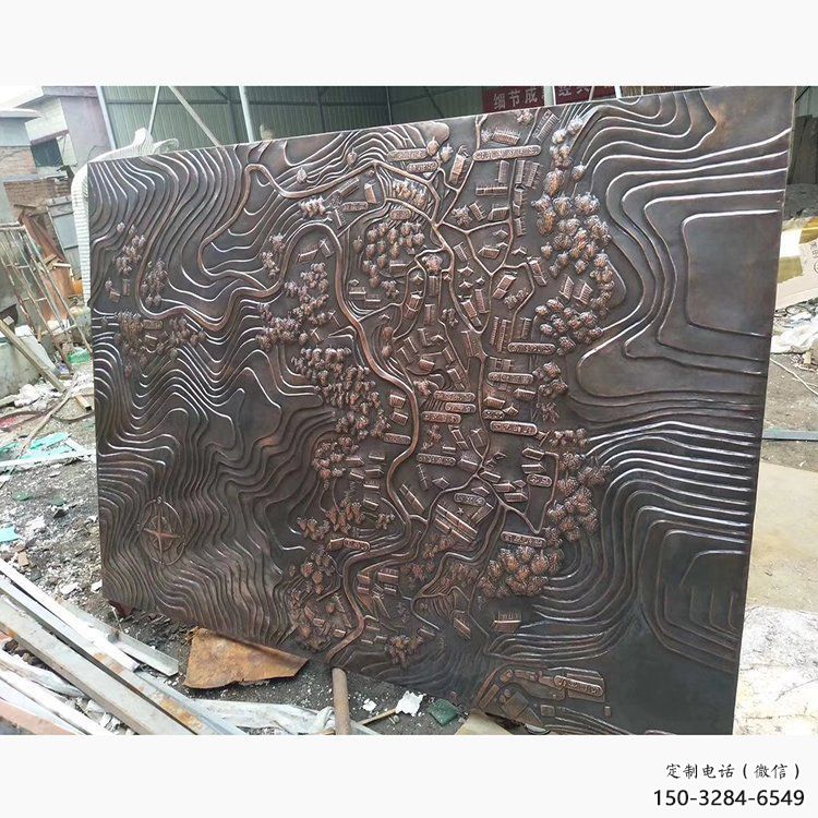 現代浮雕定制廠家，中式工藝，景觀黨建浮雕優價