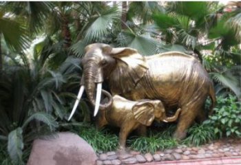 大象雕塑精選，室外軟裝，銅大象雕塑精選