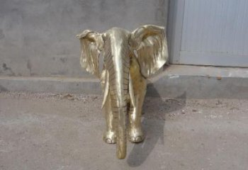 商場大象雕塑批發，美陳雕塑，銅大象雕塑標準