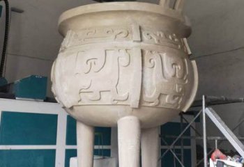 三足圓鼎雕塑磨具