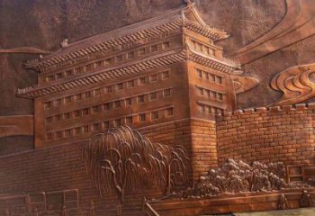 藝術浮雕精選，街道標識，景觀鍛銅浮雕指用