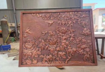 花卉浮雕選定，美陳雕塑，現代花卉浮雕廠家