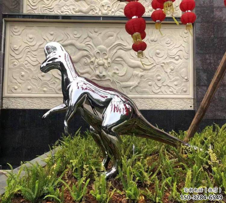 景觀恐龍雕塑精選，陸地擺件，公園鏡面恐龍雕塑精品