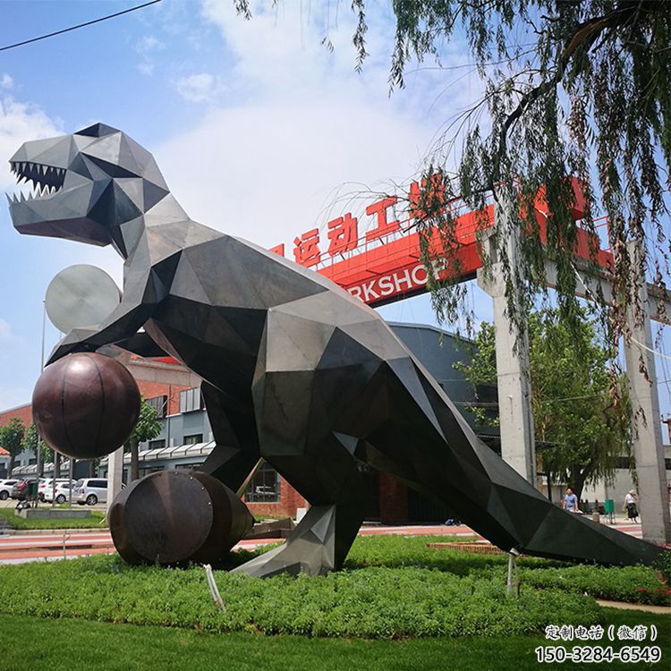 景區(qū)恐龍雕塑供給，動物雕塑，烤漆恐龍雕塑供求