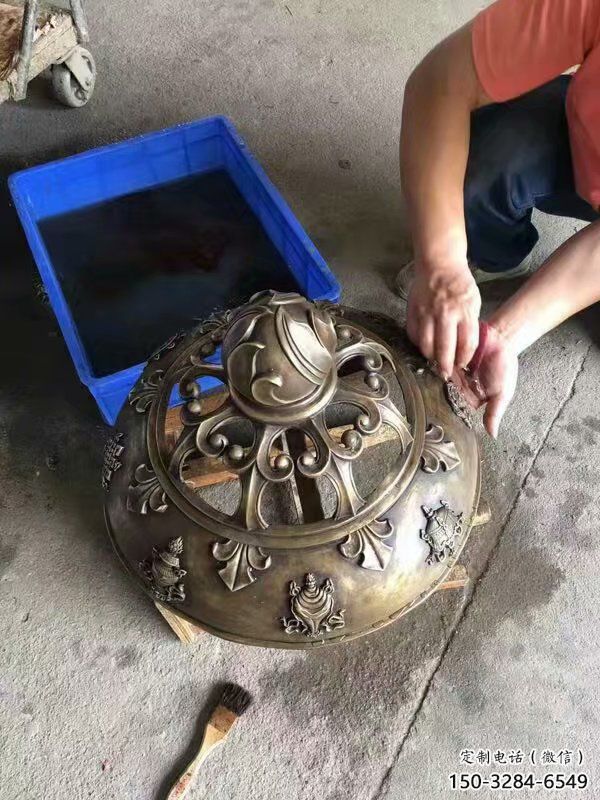 博山爐蓋雕塑制作