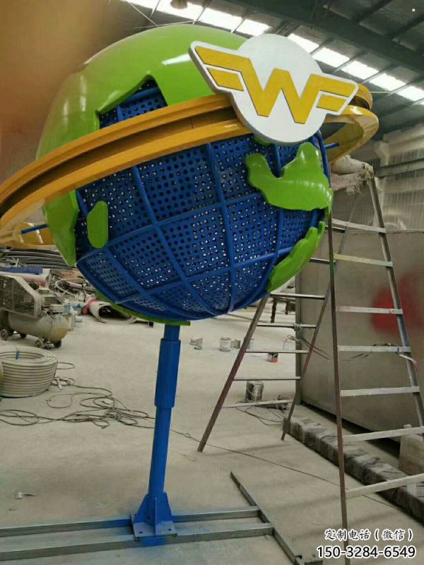 地球雕塑標準，陸地擺件，不銹鋼地球雕塑定制廠家