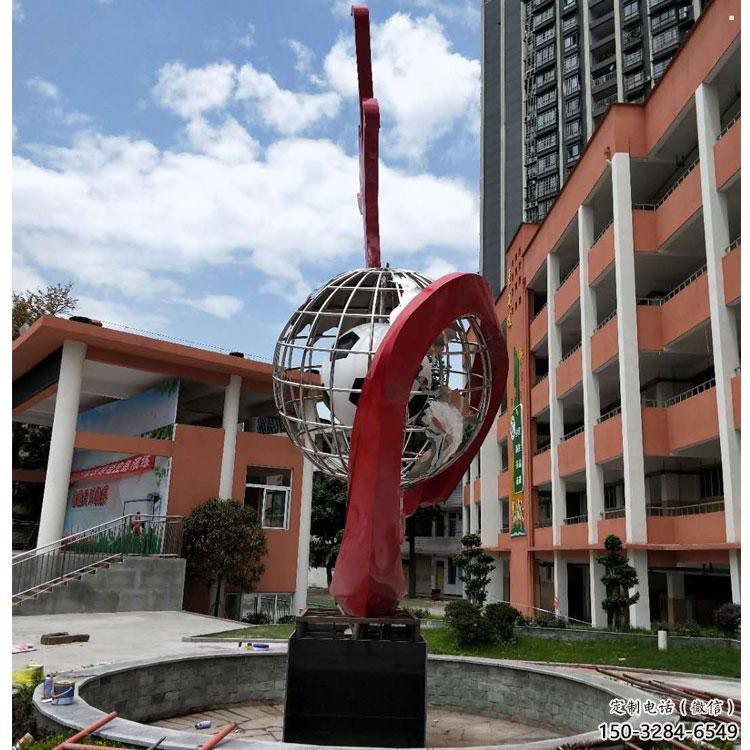 地球儀雕塑精選，多彩藝術，地球儀噴泉雕塑生產