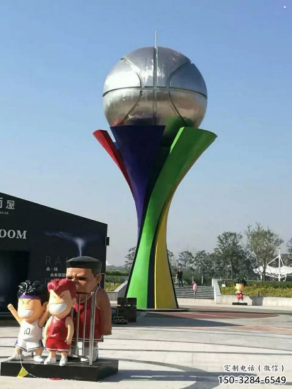 地球儀雕塑精品，景觀雕塑，不銹鋼手托地球儀雕塑生產商