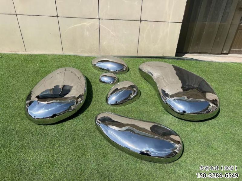 售樓部景觀雕塑，噴砂景觀石雕塑，烤漆題材