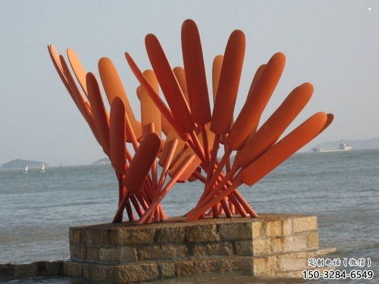 龍舟雕塑廠家，戶外雕塑，藝術(shù)不銹鋼龍舟雕塑供給