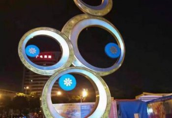 宣傳主題雕塑生產(chǎn)，藝術(shù)形象標(biāo)識(shí)，地標(biāo)美陳雕塑