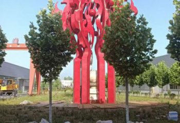 火球雕塑，精神堡壘火球雕塑落地展示