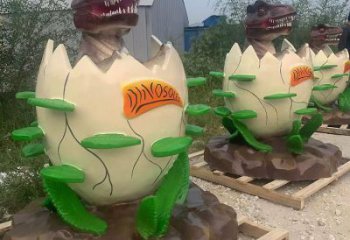 商業(yè)街恐龍蛋雕塑